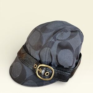 Coach Karee signature jacquard cap